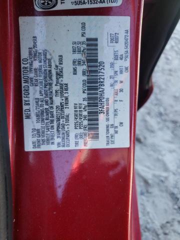 Photo 10 from auction – 2011 FORD FUSION SE with VIN 3FAHP0HA7BR217520