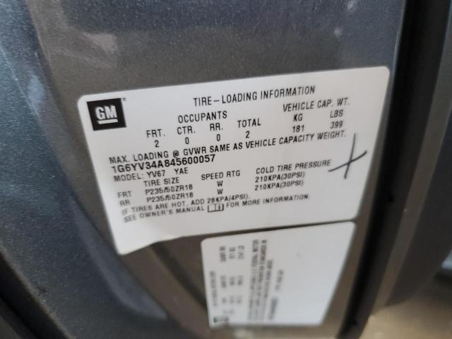 Photo 10 from auction – 2004 CADILLAC XLR with VIN 1G6YV34A845600057