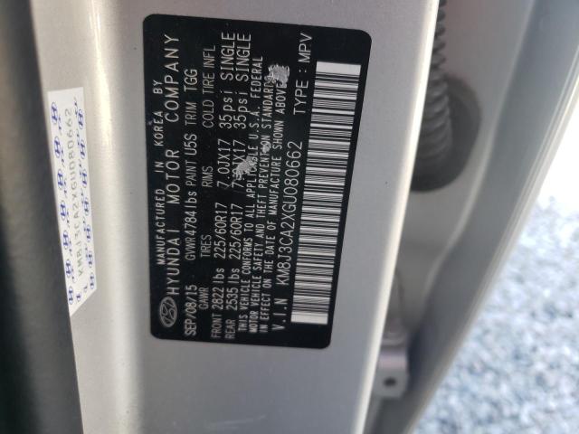Photo 10 from auction – 2016 HYUNDAI TUCSON LIM with VIN KM8J3CA2XGU080662
