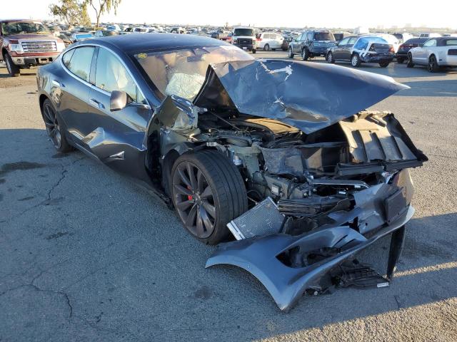 TESLA MODEL S 2017 with VIN 5YJSA1E47HF219414 - Photo from auction