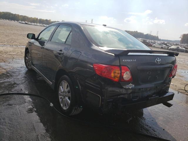 Photo 3 from auction – 2009 TOYOTA COROLLA BA with VIN 1NXBU40EX9Z109387