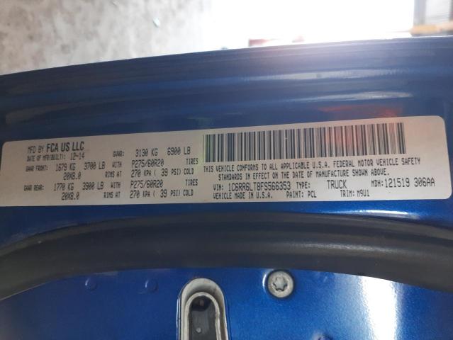 Photo 10 from auction – 2015 RAM 1500 SLT with VIN 1C6RR6LT8FS566353