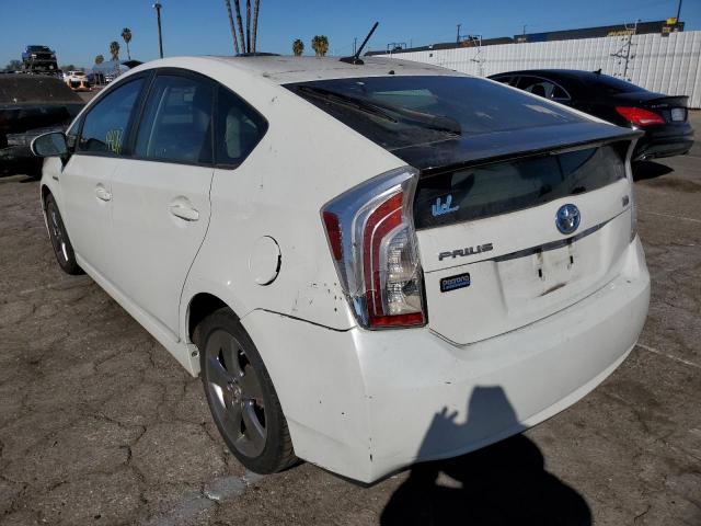 Photo 3 from auction – 2013 TOYOTA PRIUS with VIN JTDKN3DU2D1665667