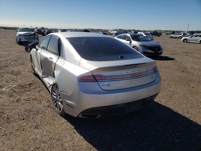 Foto 3 de la subasta – 2016 LINCOLN MKZ con VIN 3LN6L2G96GR625056
