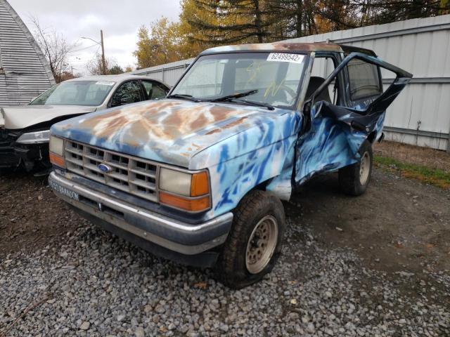 Photo 2 from auction – 1990 FORD BRONCO II with VIN 1FMCU12T1LUA62224