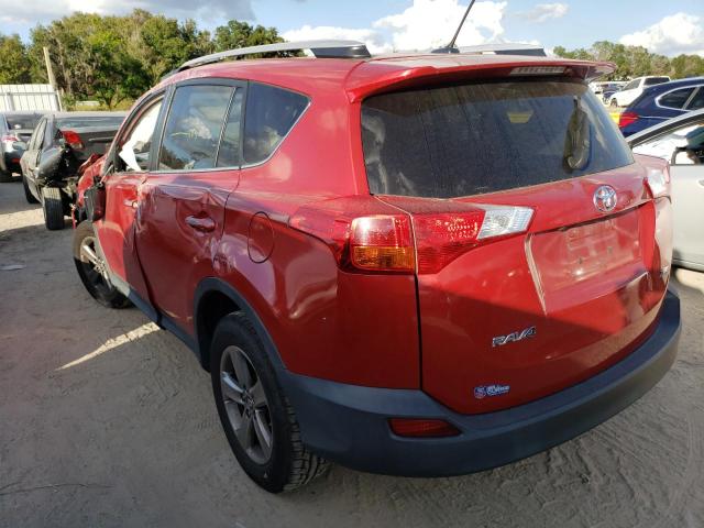 Photo 3 from auction – 2015 TOYOTA RAV4 XLE with VIN 2T3WFREVXFW192551