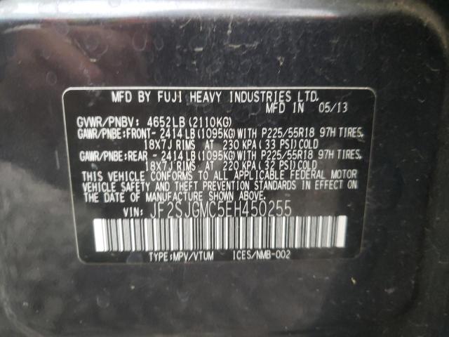 Photo 10 from auction – 2014 SUBARU FORESTER 2 with VIN JF2SJGMC5EH450255