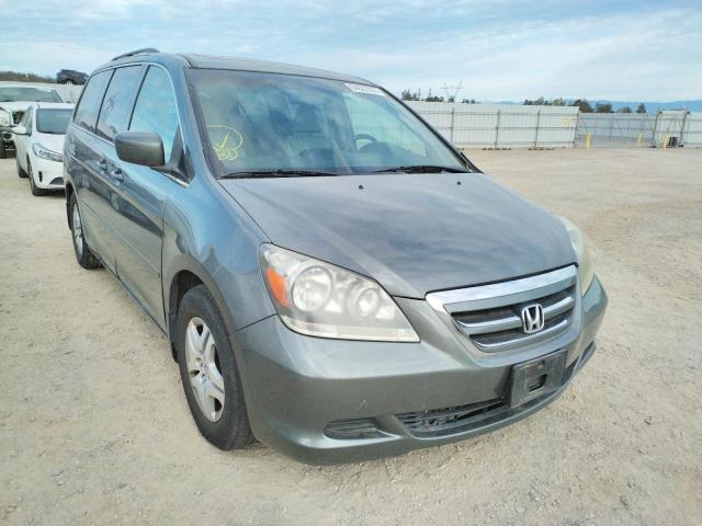 HONDA ODYSSEY EX 2007 with VIN 5FNRL38777B077767 - Photo from auction