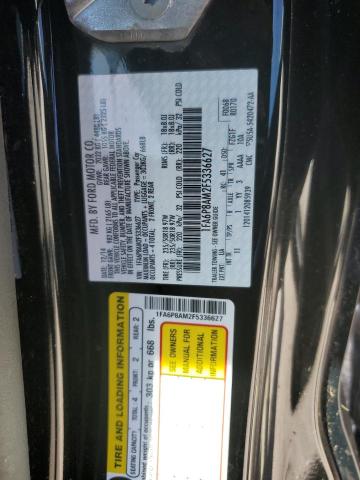 Photo 10 from auction – 2015 FORD MUSTANG with VIN 1FA6P8AM2F5336627