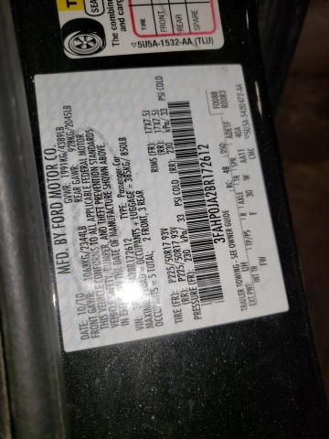 Photo 10 from auction – 2011 FORD FUSION SEL with VIN 3FAHP0JA2BR172612