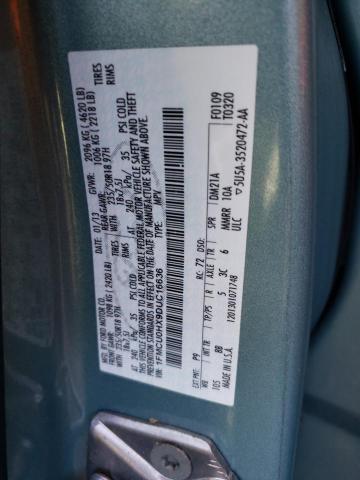 Photo 10 from auction – 2013 FORD ESCAPE SEL with VIN 1FMCU0HX9DUC16636