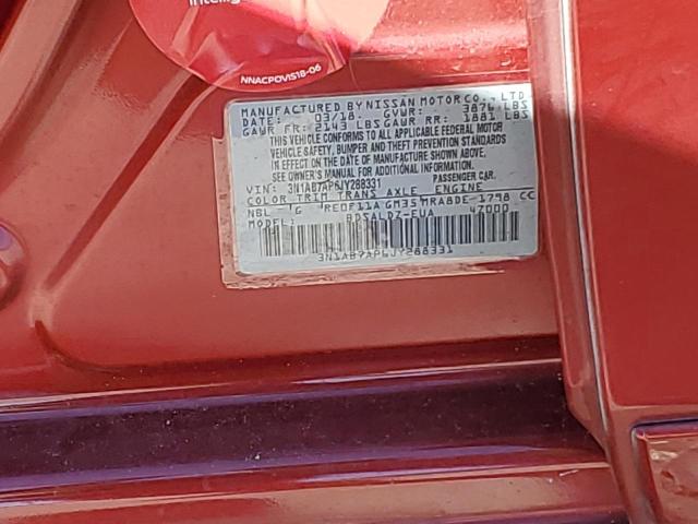 Photo 10 from auction – 2018 NISSAN SENTRA S with VIN 3N1AB7AP6JY288331