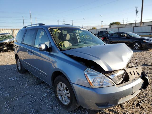 KIA SEDONA LX 2011 with VIN KNDMG4C78B6379634 - Photo from auction
