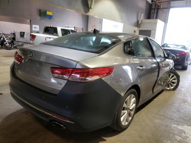 Photo 4 from auction – 2016 KIA OPTIMA EX with VIN 5XXGU4L36GG100080