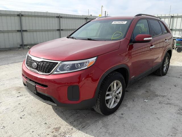 Photo 2 from auction – 2014 KIA SORENTO with VIN 5XYKTDA71EG546293