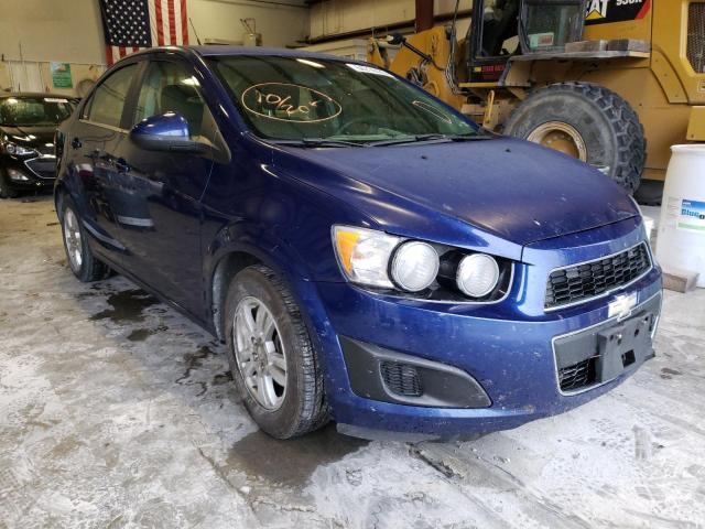 CHEVROLET SONIC LT 2013 with VIN 1G1JC5SB2D4193492 - Photo from auction