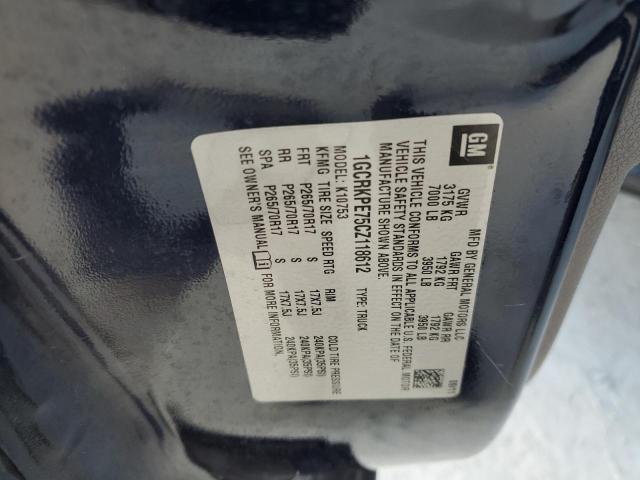 Photo 10 from auction – 2012 CHEVROLET SILVERADO with VIN 1GCRKPE75CZ118612