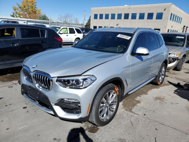 Photo 2 from auction – 2019 BMW X3 XDRIVE3 with VIN 5UXTR9C52KLD97387