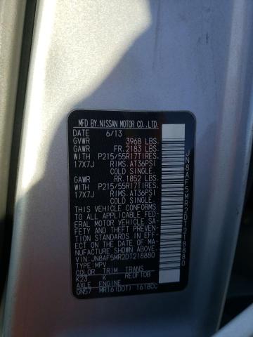 Photo 10 from auction – 2013 NISSAN JUKE S with VIN JN8AF5MR2DT218880