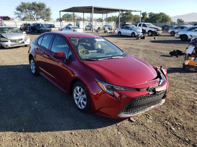 TOYOTA COROLLA LE 2022 with VIN JTDEPMAE5NJ232159 - Photo from auction