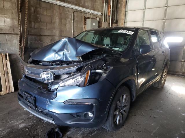 Photo 2 from auction – 2022 HONDA PILOT EXL with VIN 5FNYF6H54NB020698