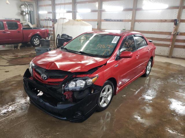 Photo 2 from auction – 2011 TOYOTA COROLLA BA with VIN 2T1BU4EE4BC588745