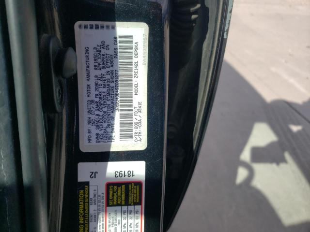 Photo 10 from auction – 2009 TOYOTA COROLLA BA with VIN 1NXBU40E49Z081277