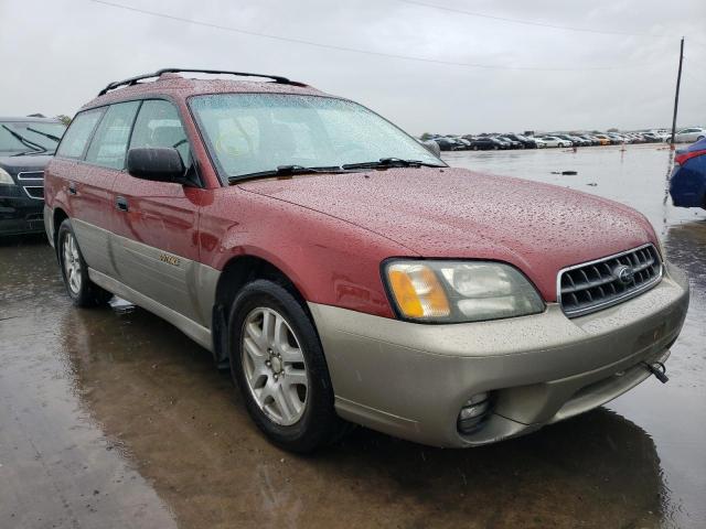 SUBARU LEGACY OUT 2003 with VIN 4S3BH675037656491 - Photo from auction