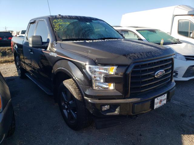 FORD F150 SUPER 2017 with VIN 1FTFX1EF9HFA64135 - Photo from auction