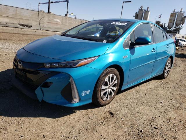 Photo 2 from auction – 2021 TOYOTA PRIUS PRIM with VIN JTDKAMFP7M3168126