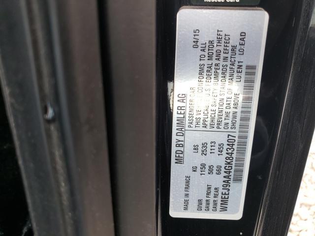 Foto 10 de la subasta – 2016 SMART FORTWO con VIN WMEEJ9AA4GK843407