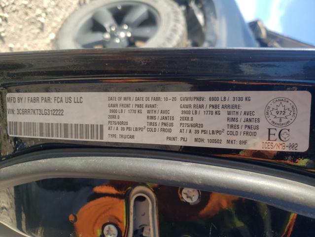 Photo 10 from auction – 2020 RAM 1500 CLASS with VIN 3C6RR7KT3LG312222