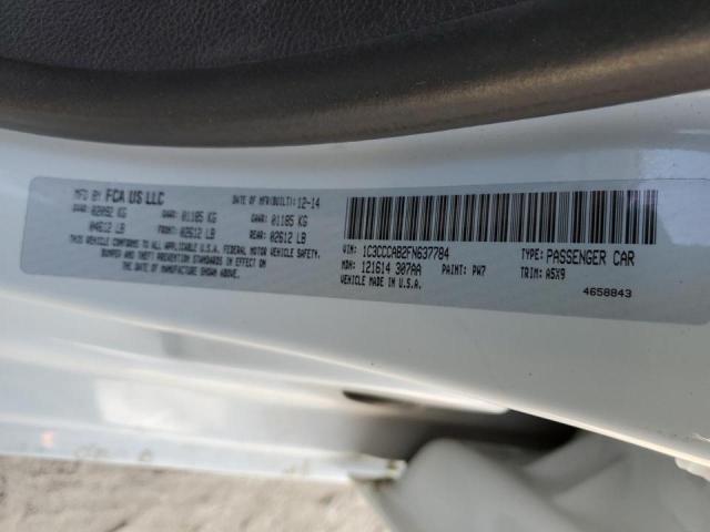 Photo 10 from auction – 2015 CHRYSLER 200 LIMITE with VIN 1C3CCCAB2FN637784