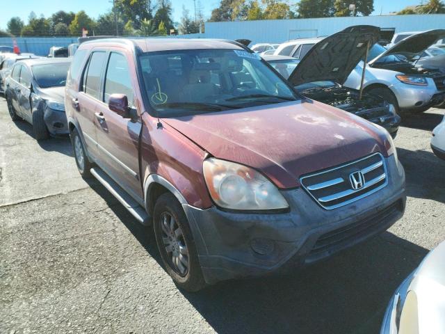 Photo 1 from auction – 2005 HONDA CR-V EX with VIN JHLRD78845C041870