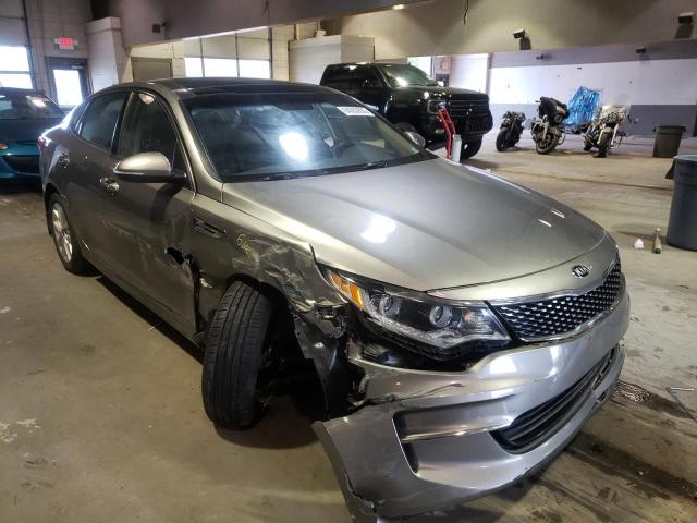 KIA OPTIMA EX 2016 with VIN 5XXGU4L36GG100080 - Photo from auction