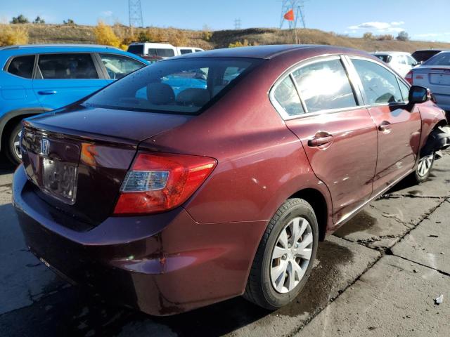 Photo 4 from auction – 2012 HONDA CIVIC LX with VIN 2HGFB2E56CH533699