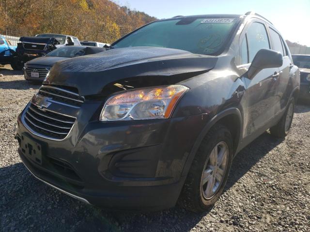 Photo 2 from auction – 2016 CHEVROLET TRAX 1LT with VIN 3GNCJPSB2GL163318