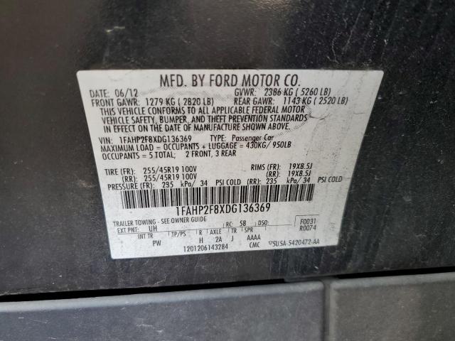 Photo 10 from auction – 2013 FORD TAURUS LIM with VIN 1FAHP2F8XDG136369