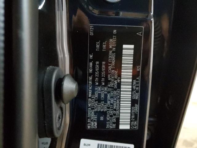 Photo 10 from auction – 2021 TOYOTA HIGHLANDER with VIN 5TDBZRBH0MS142583