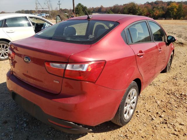 Photo 4 from auction – 2013 KIA RIO LX with VIN KNADM4A35D6233927