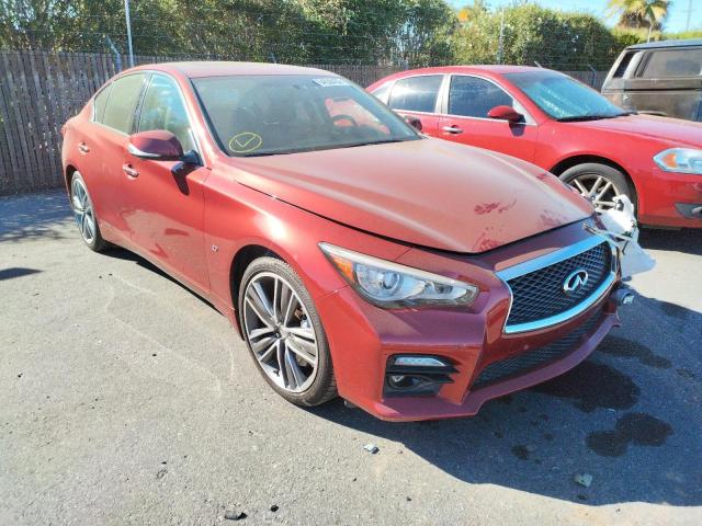 Photo 1 from auction – 2015 INFINITI Q50 BASE with VIN JN1BV7AP6FM358271