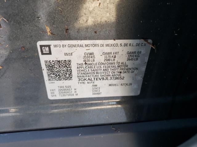 Photo 10 from auction – 2018 GMC TERRAIN SL with VIN 3GKALTEV9JL378652