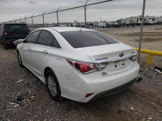 Photo 3 from auction – 2015 HYUNDAI SONATA HYB with VIN KMHEC4A48FA138440