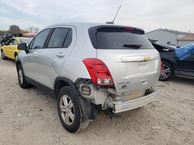 Photo 3 from auction – 2017 CHEVROLET TRAX LS with VIN KL7CJNSB5HB140564