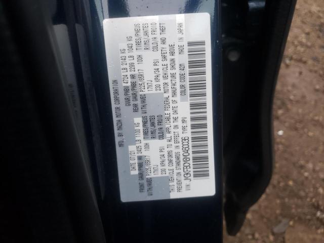 Photo 10 from auction – 2021 MAZDA CX-5 TOURI with VIN JM3KFBCM8M0460036