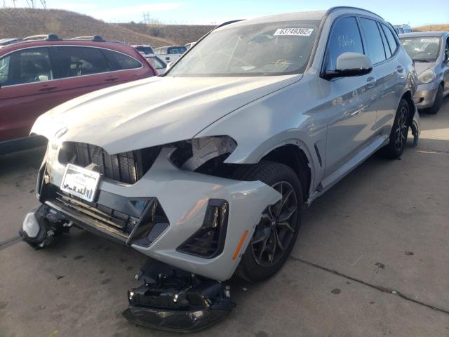 Photo 2 from auction – 2022 BMW X3 XDRIVE3 with VIN 5UX53DP05N9M71444