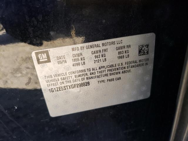 Photo 10 from auction – 2016 CHEVROLET MALIBU LT with VIN 1G1ZE5STXGF298828