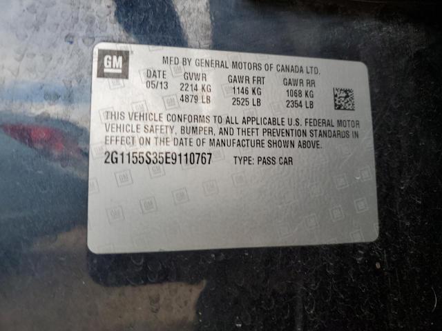 Photo 10 from auction – 2014 CHEVROLET IMPALA LTZ with VIN 2G1155S35E9110767
