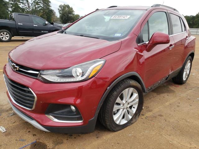 Photo 2 from auction – 2019 CHEVROLET TRAX PREMI with VIN 3GNCJRSB0KL243656