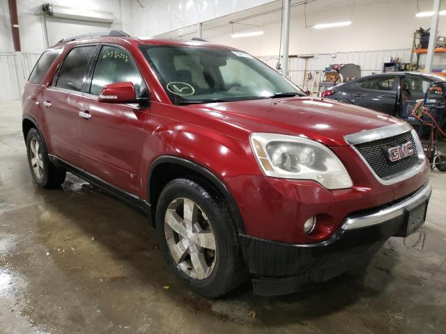 GMC ACADIA SLT 2010 with VIN 1GKLVMED8AJ178367 - Photo from auction